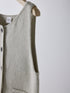 【 予約:2月上旬 】BOAT NECK KNIT VEST /Y261-91017